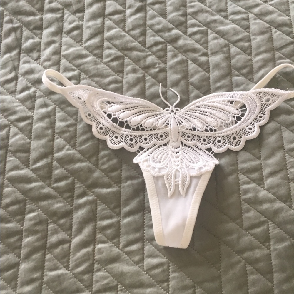 White Sexy New Thong Panty